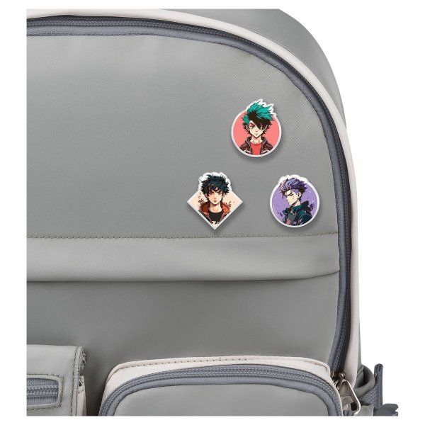 Набор акриловых значков MESHU "Dream guys" 3 шт, прямая УФ-печать RE-MS_54862