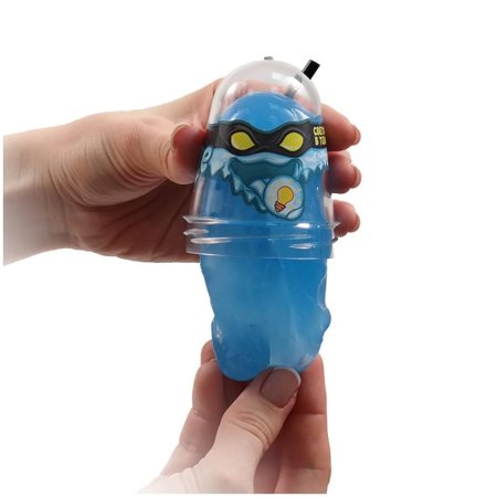 Слайм Slime "Ninja" синий светится в темноте 130 г AS-S130-20