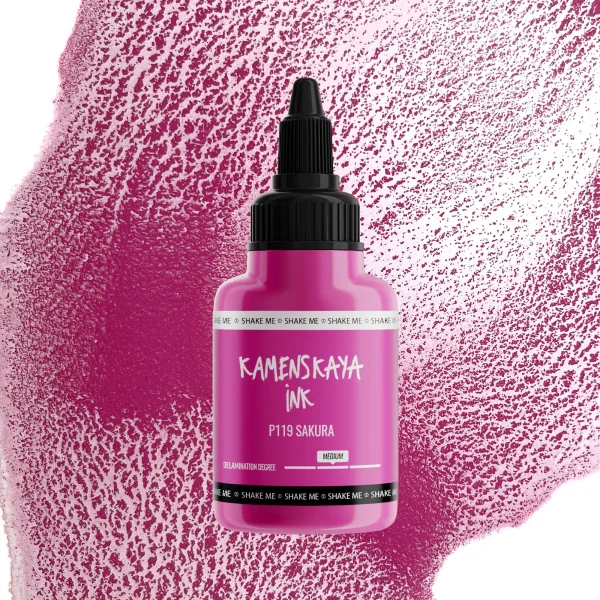 Чернила спиртовые (алкогольные) Kamenskaya Ink расслаивающиеся 40 мл P-119 Сакура K-00-00000502