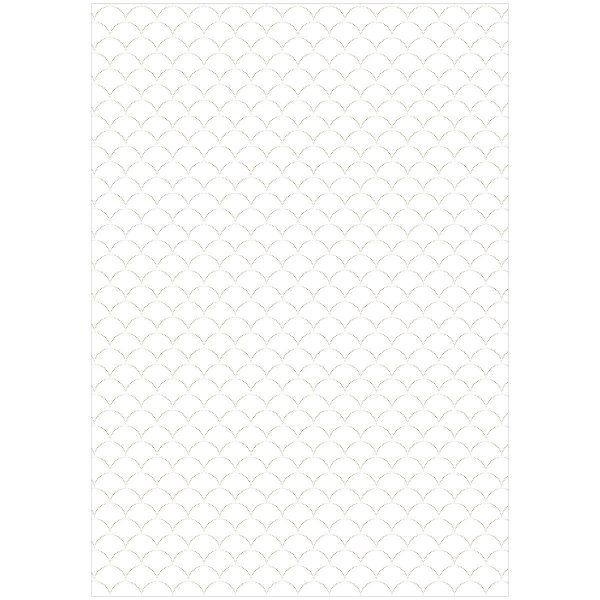 Упаковочная бумага глянцевая MESHU "Pattern on white" 1л. 70 x 100 см 80 г/м2 ассорти RE-MS_53492