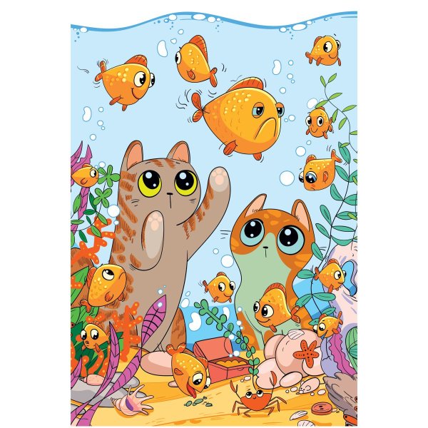 Пазл ТРИ СОВЫ 24 maxi с заданием "Наблюдатели" RE-ПК24М_54520