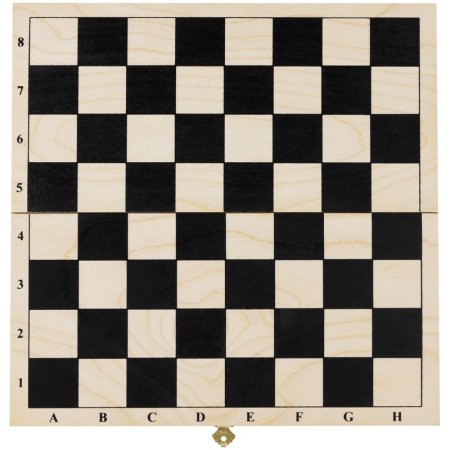 Настольная игра: Шахматы ТРИ СОВЫ обиходные, деревянные с деревянной доской 29 x 29 см RE-НИ_46630