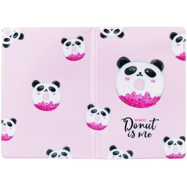 Обложка для паспорта MESHU "Donut" ПВХ, 2 кармана RE-MS_34125