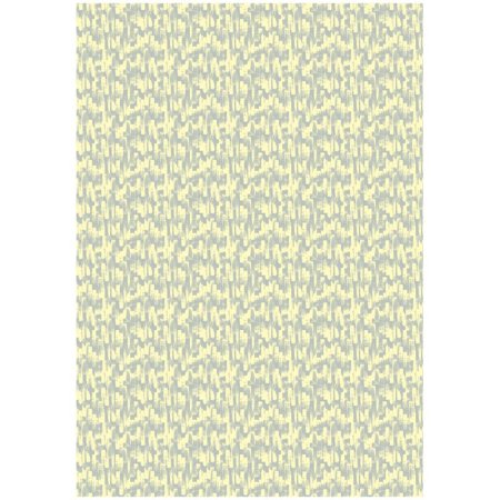 Упаковочная бумага глянцевая MESHU "Grey-yellow" 1л. 70 x 100 см 90 г/м2 RE-М100_41076