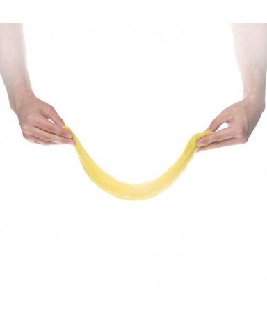 Кинетический песок "Космический песок" тянущийся 500 г желтый AS-TSS04