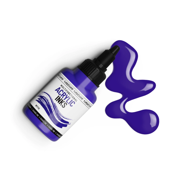 Чернила акриловые Kamenskaya Ink 40 мл W1116 Фиолетовый K-00-00000817