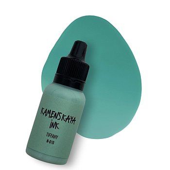 Чернила спиртовые (алкогольные) Kamenskaya Ink серия N 15 мл N-010 Тиффани K-00-00000410