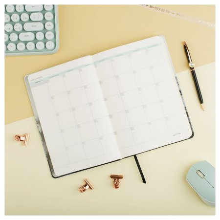 Ежедневник недатированный А5 136л. MESHU "Dreams come true" 7БЦ, тон. блок, тиснение фольгой, кругление углов, закладка-ляссе RE-MS_53614