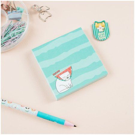 Блок для записей MESHU "Juicy" 8.5 x 8.5 см 100л. на склейке RE-MS_46558