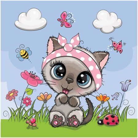 Пазл ТРИ СОВЫ 16 maxi "Котенок" RE-ПК16М_54499