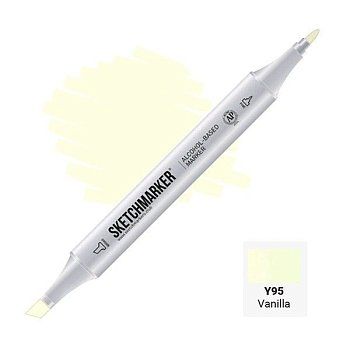 Маркер SKETCHMARKER двухсторонний на спирт.основе Y95 Ванильный MPSM-Y95