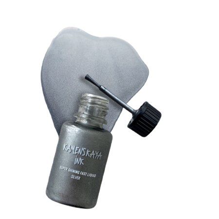 Жидкая поталь Kamenskaya Ink 20 мл Серебро K-00-00000433