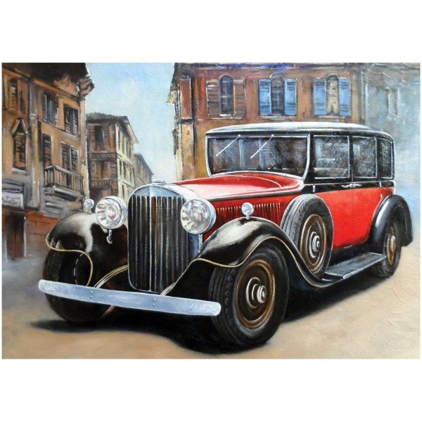 Пазл ТРИ СОВЫ 260 "Ретро-автомобиль" RE-ПК260_54622