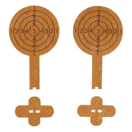 Пистолет деревянный ТРИ СОВЫ Glock-18 "Реликвия" подложка ХДФ с европодв., термоусадка RE-ПД2ГЛ001