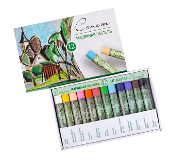 Набор масляной пастели СОНЕТ 12 цв NP-7041155