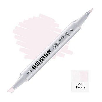 Маркер SKETCHMARKER двухсторонний на спирт.основе V95 Пион MPSM-V95