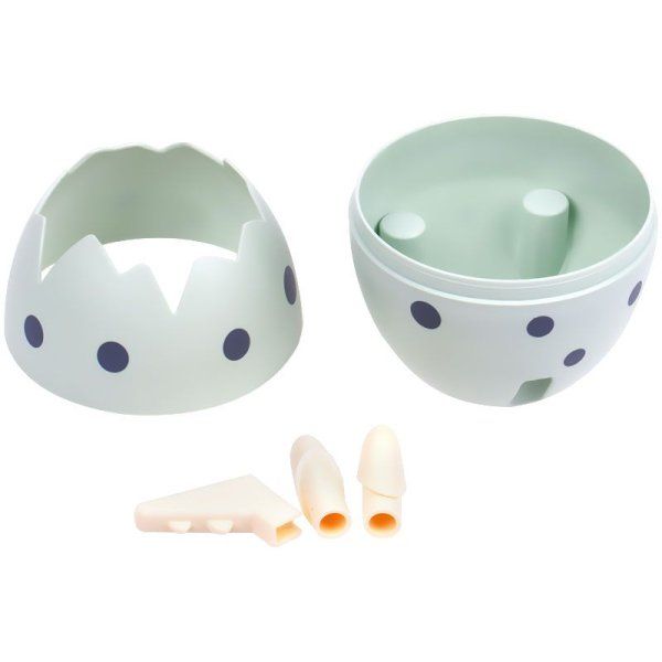 Подставка-стакан MESHU "Dino's egg" пластиковая, мятная RE-MS_46346