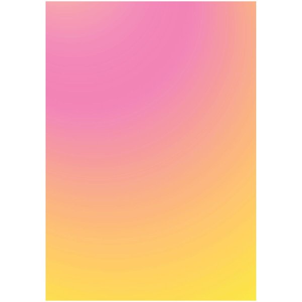 Упаковочная бумага глянцевая MESHU "Градиент" 1л. 70 x 100 см 80 г/м2, ассорти RE-MS_53493