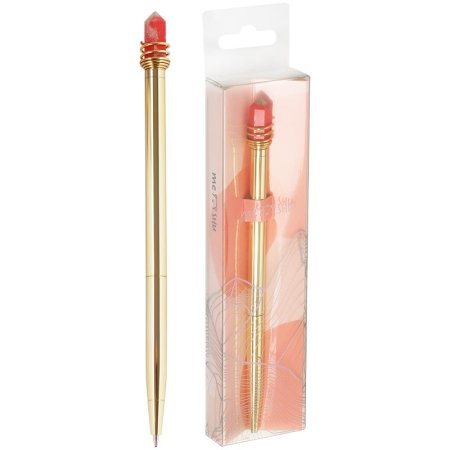 Ручка шариковая автоматическая MESHU "Bright crystal" синяя, 1.0 мм RE-MS_94000