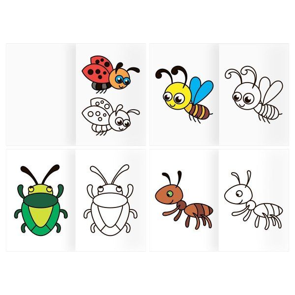 Раскраска А5 ТРИ СОВЫ "Посмотри и раскрась. Выпуск №1" 16 стр. RE-РА5_57677