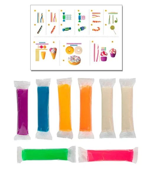 Тесто для лепки «Волшебное тесто» 400 г "Много сладостей" AS-VT016