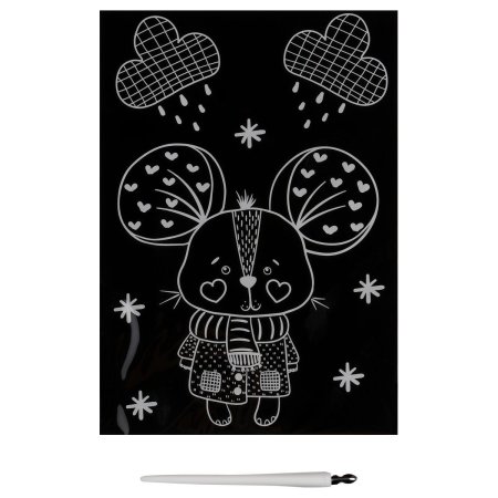 Гравюра с мультицветной основой ТРИ СОВЫ А5 "Осень" RE-GA5_49950