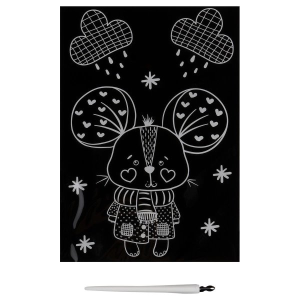 Гравюра с мультицветной основой ТРИ СОВЫ А5 "Осень" RE-GA5_49950