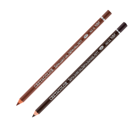 Карандаш сепия масляная CRETACOLOR Sepia 1 шт светлый CR46342