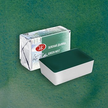 Акварель БЕЛЫЕ НОЧИ кювета 2.5 мл, 762 Зеленая дымка NP-1911762