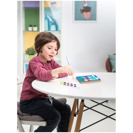 Набор для творчества 3D панно из дерева ТРИ СОВЫ "Море" краски, кисть RE-3D_41941