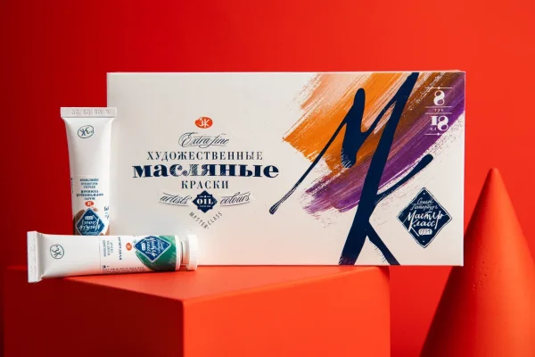 Набор масляных красок МАСТЕР-КЛАСС 8 шт х 18 мл, картон NP-1141082