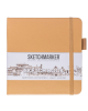 Блокнот для зарисовок SKETCHMARKER 140 г/м2 12 x 12 см 80 л твердая обложка Капучино MP23147302SM