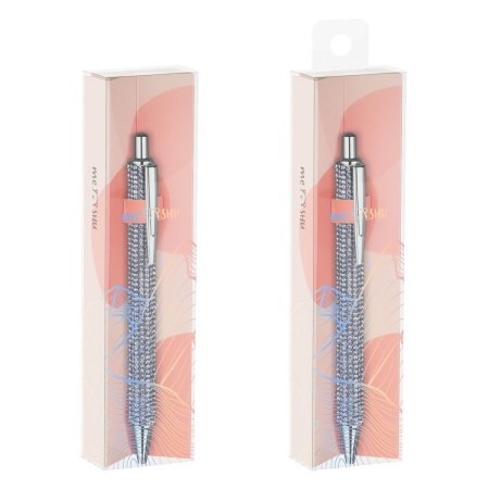 Ручка шариковая MESHU "Lilac diamond" синяя, 1.0 мм RE-MS_65984