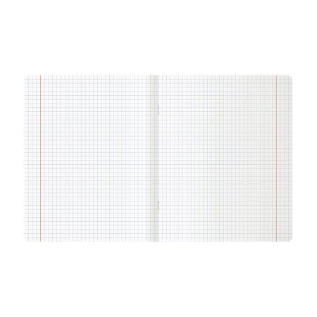 Тетрадь 48л. A5 клетка MESHU "Funny panda" матовая ламинация, фактурное тиснение RE-MS_49786