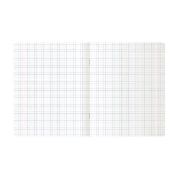 Тетрадь 48л. A5 клетка MESHU "Funny panda" матовая ламинация, фактурное тиснение RE-MS_49786