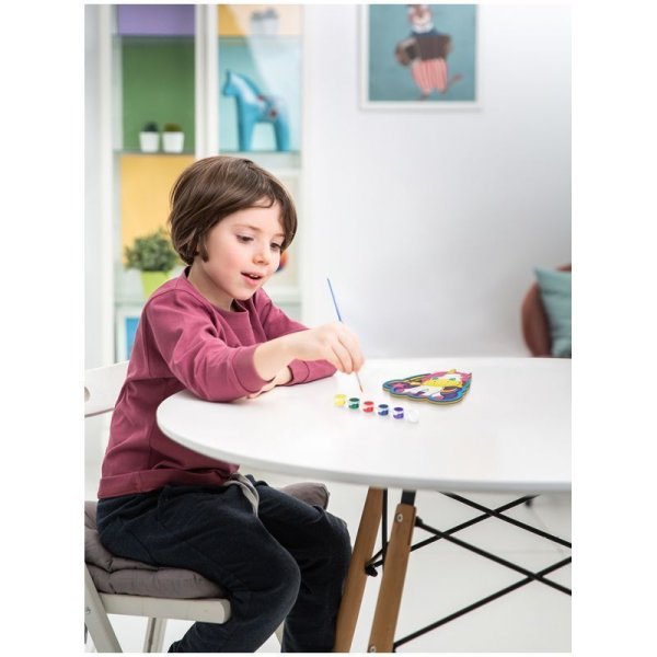 Набор для творчества 3D панно из дерева ТРИ СОВЫ "Единорог" краски, кисть RE-3D_41953