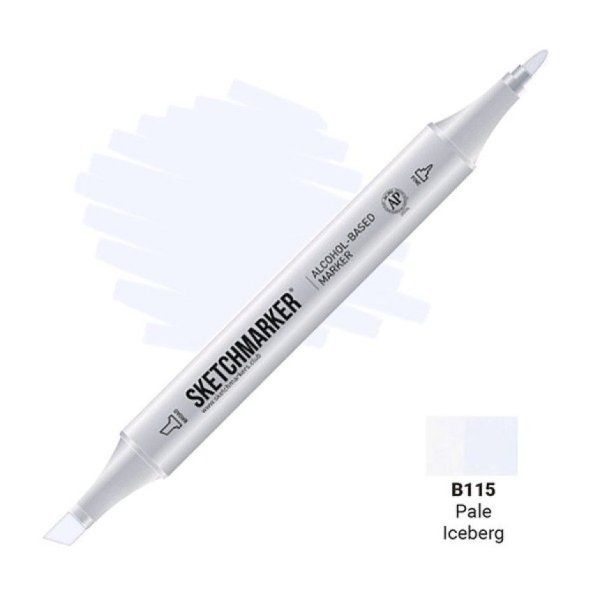 Маркер SKETCHMARKER двухсторонний на спирт.основе B115 Бледный айсберг MPSM-B115