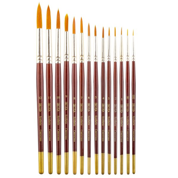 Кисть синтетика DECOLA круглая 1 шт, 6 мм №11 NP-2066781