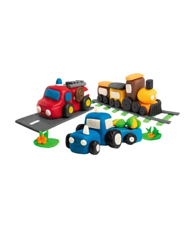 Тесто для лепки «Волшебное тесто» 400 г "Спецтранспорт" AS-VT017