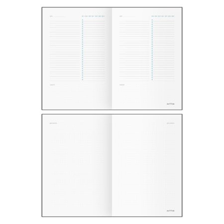 Ежедневник недатированный А5 136л. MESHU "Dreams come true" 7БЦ, тон. блок, тиснение фольгой, кругление углов, закладка-ляссе RE-MS_53614