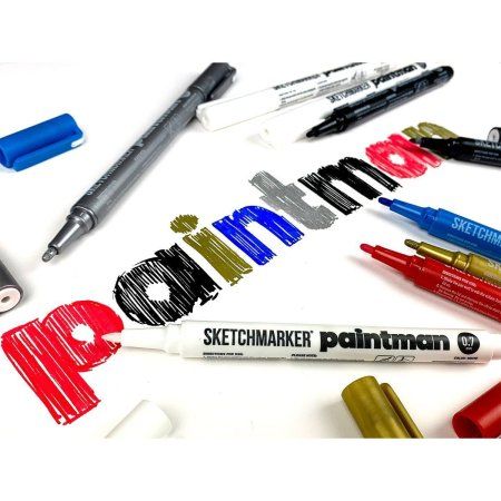 Набор пигментных маркеров SKETCHMARKER Paintman 2 6 цв MPSMPMSET2