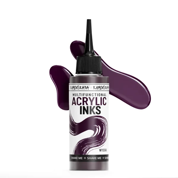 Чернила акриловые Kamenskaya Ink 100 мл W1556 Сливовый K-00-00000856