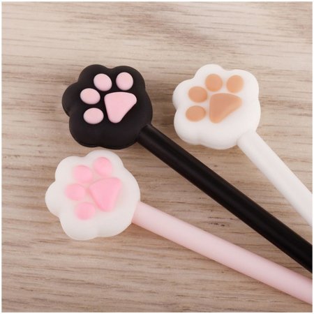 Ручка шариковая MESHU "Cute Paws" синяя, 0.7 мм, корпус ассорти RE-296383