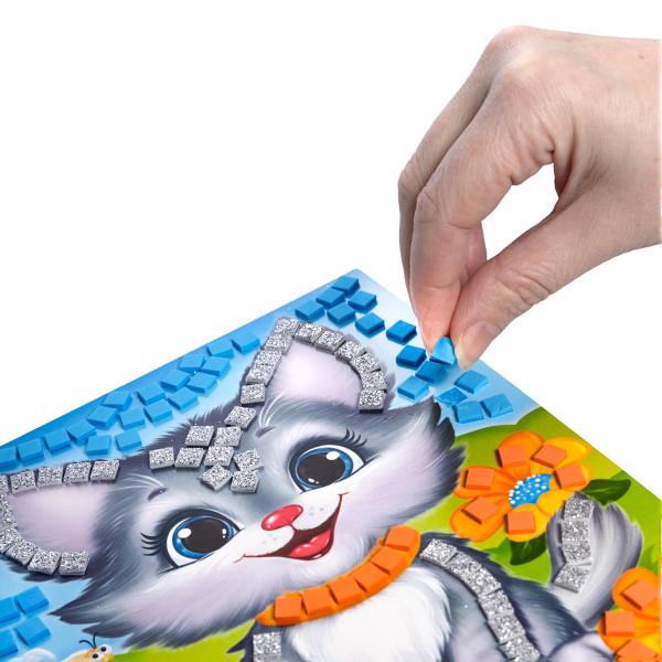 Аппликация "Кошечка" 200 деталей KOR-05335