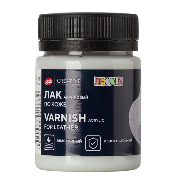 Лак акриловый по коже DECOLA банка 100 мл NP-5827978