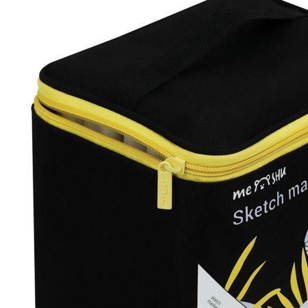 Набор двусторонних маркеров для скетчинга MESHU 80 цв основные цвета, чехол на молнии RE-MS_53448