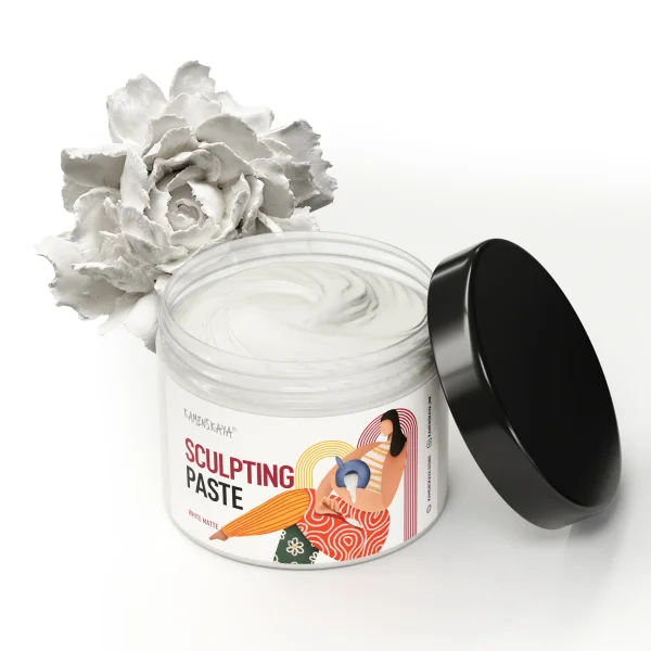 Скульптурная паста Kamenskaya Ink 500 мл Белая матовая K-00-00000892