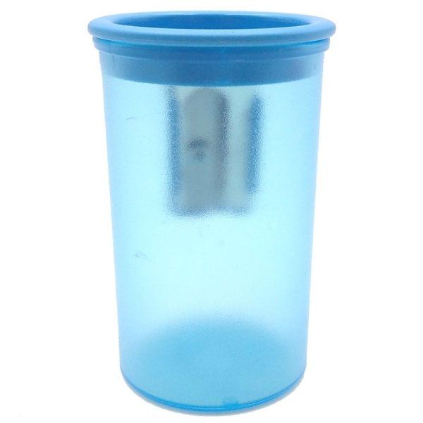 Точилка KUM 1870 KM1 Pop, 1 отверстие, магниевая, пластик. контейнер, ассорти