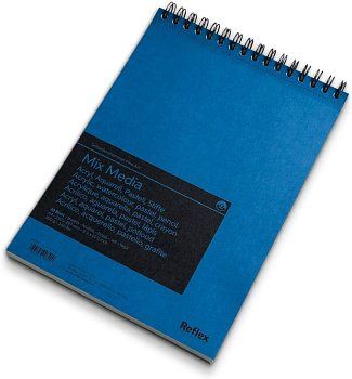 Блок для разных техник REFLEX Studioline Mix Media 300 г/м2 A4 30 л, зернистая, спираль RX-VF5004286