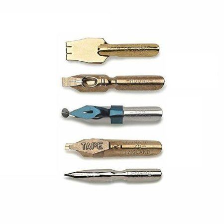 Набор перьев для каллиграфии CRETACOLOR 5 шт, в блистере CR43110